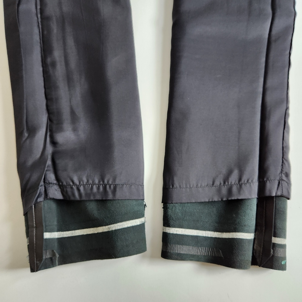 Dana Buchman Lamb Skin Leather Black Pants Size 2 - Picture 12 of 16
